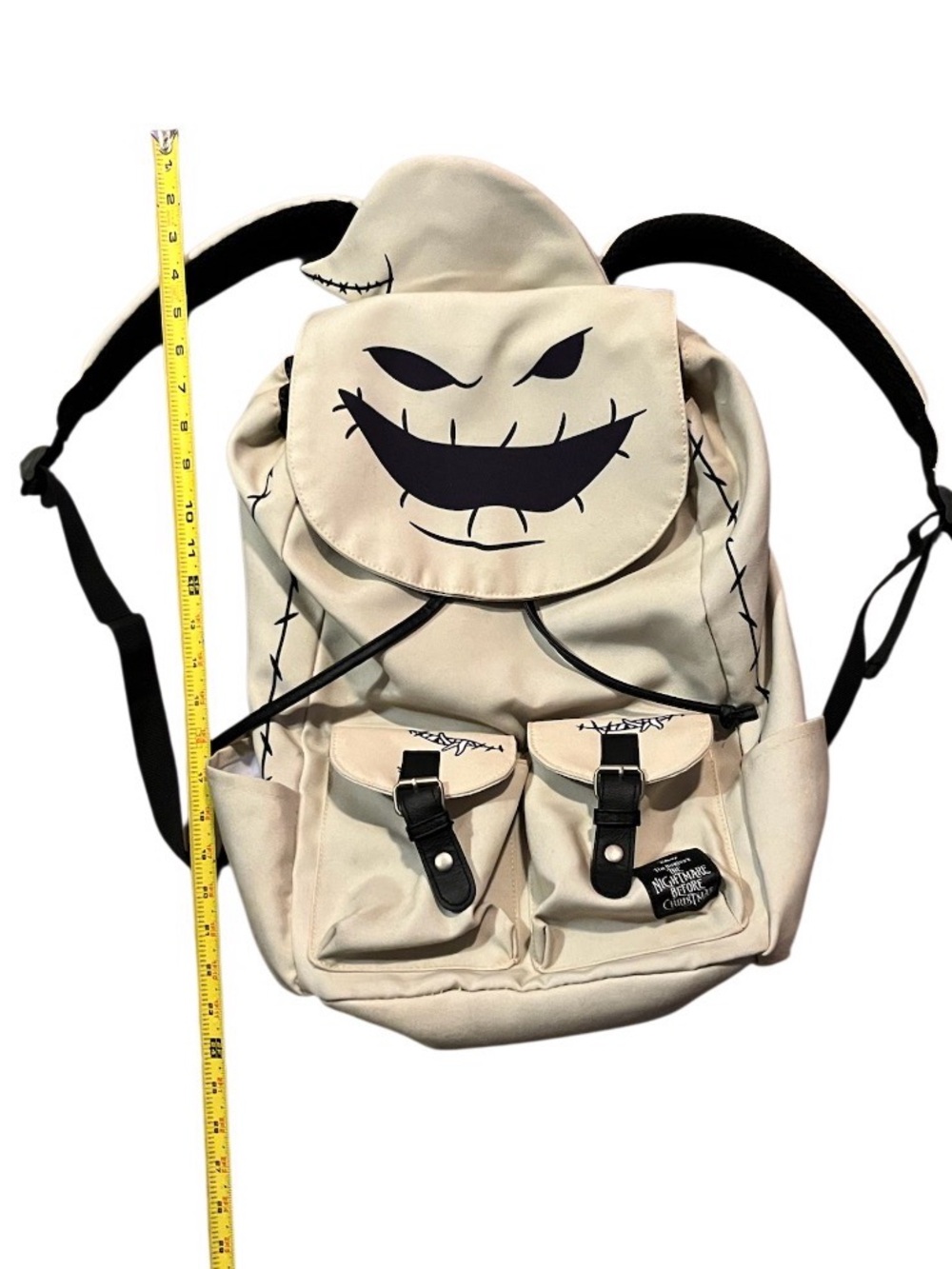 Rare Disney parks OOGIE BOOGIE loungefly large size rucksack style cargo bag